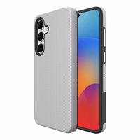 Perfectionists Trīsstūra korpuss Samsung S721 S24 FE sudraba krāsā