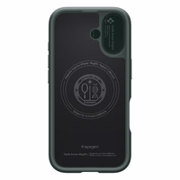 Spigen Optik Armor Magnētiskais viedtālruņa apvalks iPhone 17 - zaļa