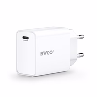 BWOO wall lādētājs 20W CDA226 QC 1x USB-C melns