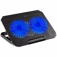 Dzesēšanas paliktnis portatīvajam datoram XTRIKE ME FN-818 melns