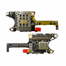 Flex Kabelis Saderīgs ar Huawei P40 Pro SIM Card Reader / Microphone / other small parts Flex / Plata