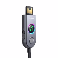 Joyroom JR-CB6 Car-B uztvērējs (tumši pelēks)