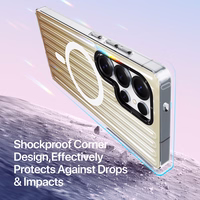 Korpuss Dux Ducis Zest Samsung S938 S25 Ultra Gradient Desert Gold