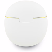 Guess Gold Line Triangle TWS austiņas balts