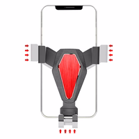 Gravity viedtālruņa automašīnas turētājs, sudraba (YC07)