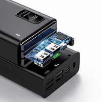 External akumulators Power Bank Reach RR-H34B 22.5W 30000mAh melns