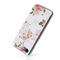 Crong Flower maciņš – iPhone SE (2022/2020) / 8 / 7 maciņš (Pattern 02)