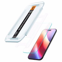 Spigen Glas.TR EZ Fit 2-komplekts rūdīts stikls iPhone 17 Air - caurspīdīgs