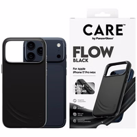 CARE by PanzerGlass Funkcionālais FLOW Magnētiskais viedtālruņa apvalks iPhone 17 Pro Max - Melns