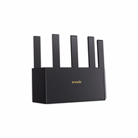 Tenda TX2L Pro wireless router Gigabit Ethernet Dual-band (2.4 GHz / 5 GHz) melns