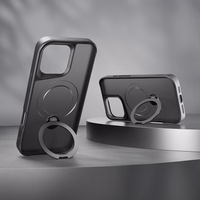 Etteri Matēts Mag Ring maciņš for iPhone 17 Air melns