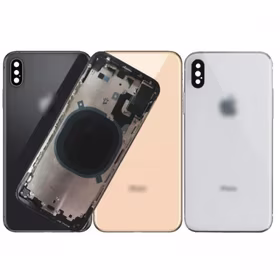 Aizmugurējais vāciņš Saderīgs ar iPhone Xs Max full housing / Balts / OEM