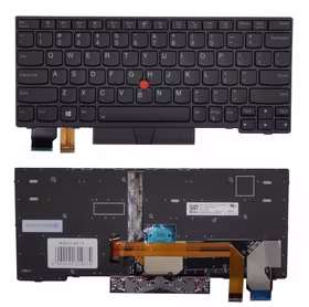 Keyboard LENOVO Thinkpad X13, ar Trackpoint, ar Backlight, US