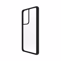 PanzerGlass ClearCase Samsung S21 Ultra G998 melns/melns