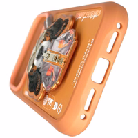 Nimmy Cool&Cute 2.0 Dog macins iPhone 17 Pro ar magnetisko turetaju - oranzs