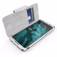 X-Doria Engage Folio - Wallet maciņš Samsung Galaxy S8+ (balts)