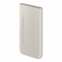Magnētiskais portatīvais lādētājs Samsung EB-U2510XUEGEU 10000mAh 2x USB-C 25W SFC (smilškrāsas)