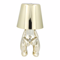 Galda lampa pie gultas GOLD MAN Art Deco sēdoša (versija 2) MLTL