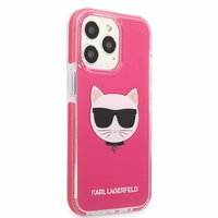 KARL LAGERFELD KLHCP13XTPECPI IPHONE 13 PRO MAX 6.7 "MACIŅŠ FUCHSIA/FUSCHIA CHOUPETTE HEAD