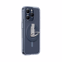 Amazing Thing Titan Pro Mag gredzena turētāja apvalks 10FT IP156.1PTRBU Iphone 15 Pro tumši zila