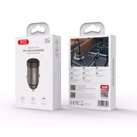 XO car lādētājs CC70 PD 30W 1x USB-C melns