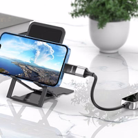 Adapteris Hoco UA17 Lightning uz USB-A melns