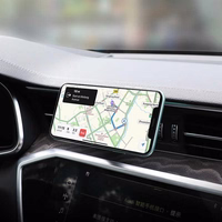 HOCO automašīnas turētājs magnētiskais gaisa ventilācijai CA65 melns