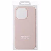 Maciņš "TM MagSafe Silicone" iPhone 13 Pro / Rozā smiltis /