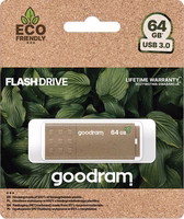 GOODRAM FLASHDRIVE 64 GB ECO FRIENDLY USB 3.0 RE