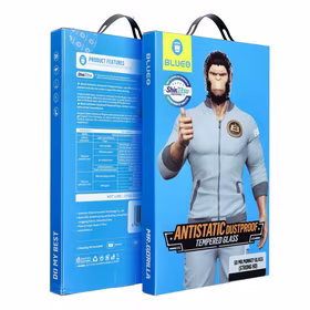 5D Mr. Monkey stikls - Samsung Galaxy S24 Plus melns (Strong Lite)