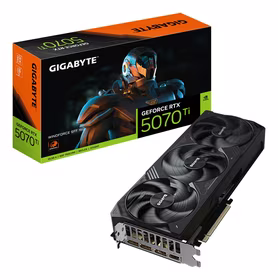 GIGABYTE GeForce RTX 5070 Ti Windforce 16G videokarte 16GB GDDR7 256bit PCI-E 5.0