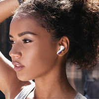 USAMS Austiņas Bluetooth 5.3 TWS X-don series ENC bezvadu melns BHUENCXD01 (US-XD19)