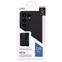 Uniq Keva Maciņš for Samsung Galaxy S26 Ultra Magclick Charging - melns