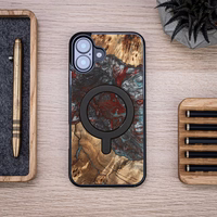Bewood Unique maciņš for iPhone 16 Plus 6,7" Planets Pluto with MagSafe