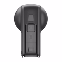 PULUZ silikona maciņš ar objektīva vāciņu DJI Osmo 360 (melns)