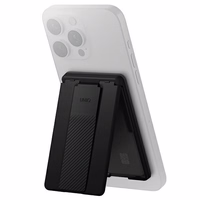 Uniq Heldro ID magnētisks maks ar statīvu un siksniņu - melns