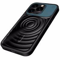 STM Reawaken Ripple MagSafe - maciņš iPhone 15 Pro (melns / Atlantic)