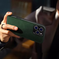 Maciņš X-Level "Earl III Collection" Apple iPhone 16 Pro Max tumši zaļš