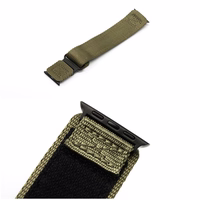 FORCELL F-DESIGN FA05 neilona siksniņa APPLE pulkstenim 38 / 40 / 41 mm zaļa