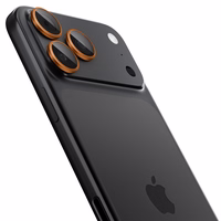Spigen Optik Pro kameras stikls iPhone 16 Pro / Max / 17 Pro / Max oranžs