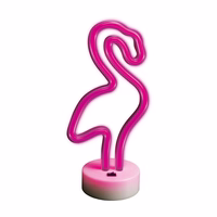 Neon LED on a statīvs FLAMINGO rozā FSNE01 Forever Light