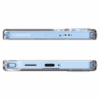 Spigen Liquid Crystal viedtālruņa apvalks Samsung Galaxy S25 Ultra - caurspīdīgs