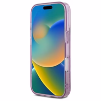 Hello Kitty Liquid Glitter 50. gadadienas ballītes viedtālruņa apvalks iPhone 16 Pro - violets