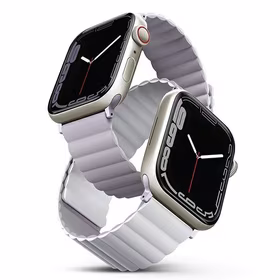 Uniq Revix siksniņa Apple Watch 1/2/3/4/5/6/7/8/SE/SE2/Ultra 42/44/45/49mm - ceriņu-balts