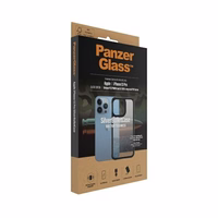 PanzerGlass ClearCase iPhone 13 Pro 6.1" melns Antibacterial Military grade SilverBullet 0324