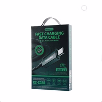 KABELIS REMAX LADON SERIES 240W RC-C039 USB 4.0 USB-C/USB-C 1M melns