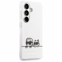 Karl Lagerfeld IML Peekaboo Karl&Choupette MagSafe Maciņš for Samsung Galaxy S26 Plus - caurspīdīgs