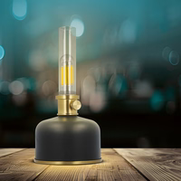 Retro Petroleum LED Lampa melns FLR-25 Forever Light