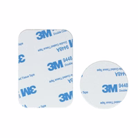 Zīmīte magnētiskajam auto turētājam melna un sudrabaina