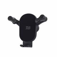 Gravity car turētājs zils STAR melns Mirror windshield mount melns